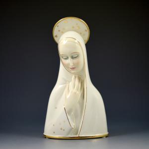 Madonna mit Dekor aus goldenen Sternen